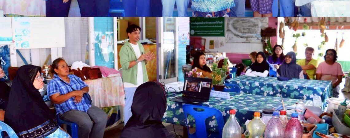 ราชมงคลพระนคร พลิกโฉมท่องเที่ยวเกาะเกร็ด ใช้กลยุทธ์ “Storytelling” สร้างจุดเด่นให้ผ้าบาติกและดอกไม้ใยบัว